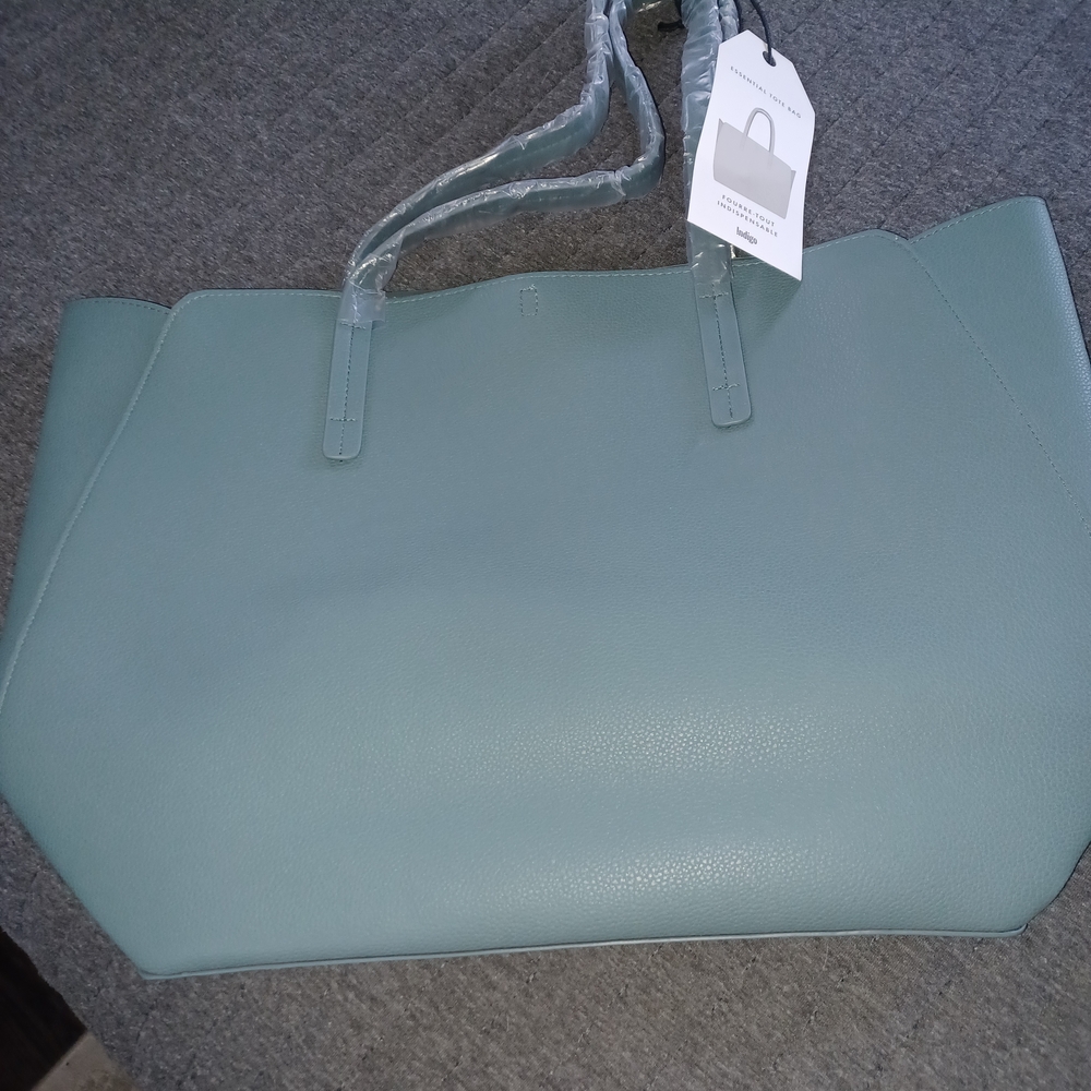 Indigo Fog Blue Tote Bag